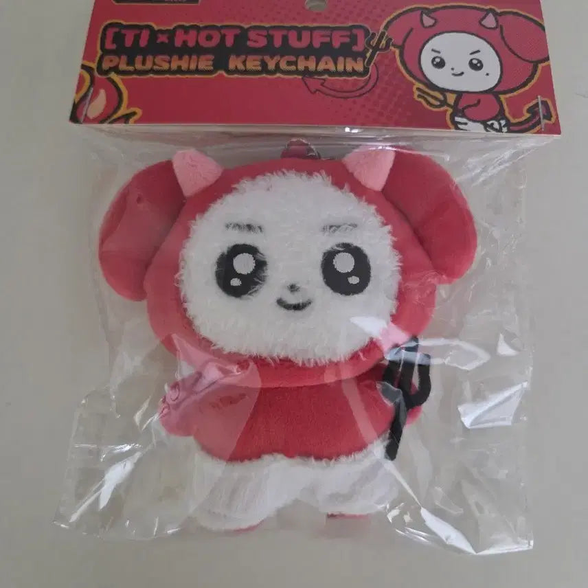 [BUNJANG] TI x HOT STUFF Keria Plush Keyring / (새상품) TI x HOT STUFF 플러시 키링 케리아 인형 KERIA 정가이하