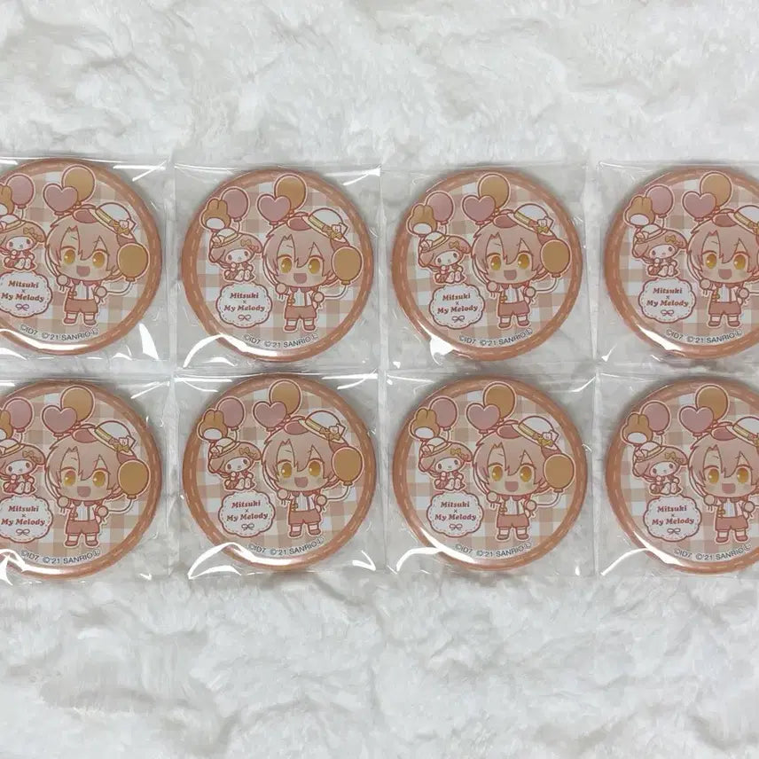 [BUNJANG] I7 Izumi Mitsuki Sanrio Collaboration Can Badge Bundle Set / 아이나나 이즈미 미츠키 산리오 캔뱃지 일괄 양도 판매