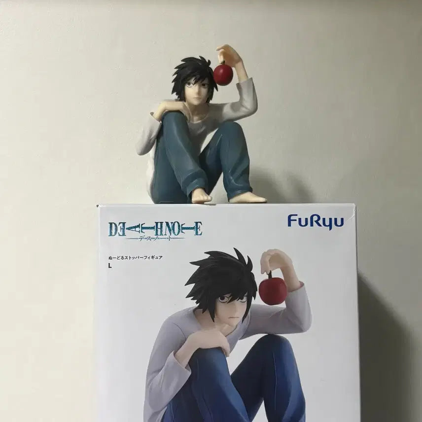 [BUNJANG] Death Note L Noodles Stopper Figure / 데스노트 엘 누들스토퍼 피규어