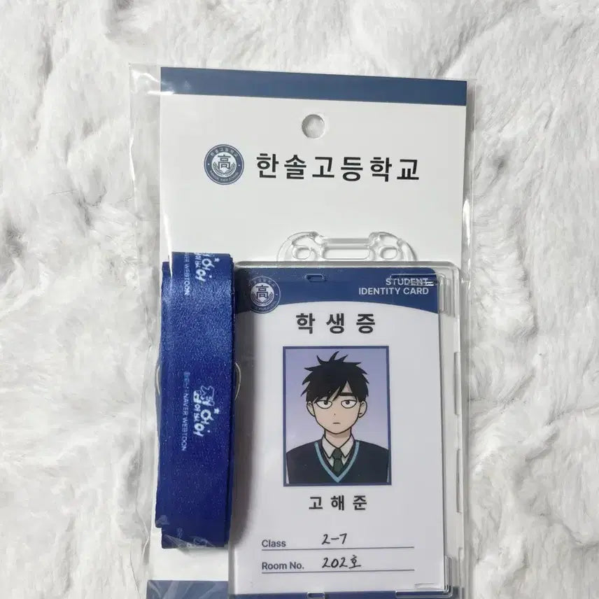 [BUNJANG] Gohaejun Character Student ID Card (Sealed) / 집이 없어 고해준 증명사진 미개봉