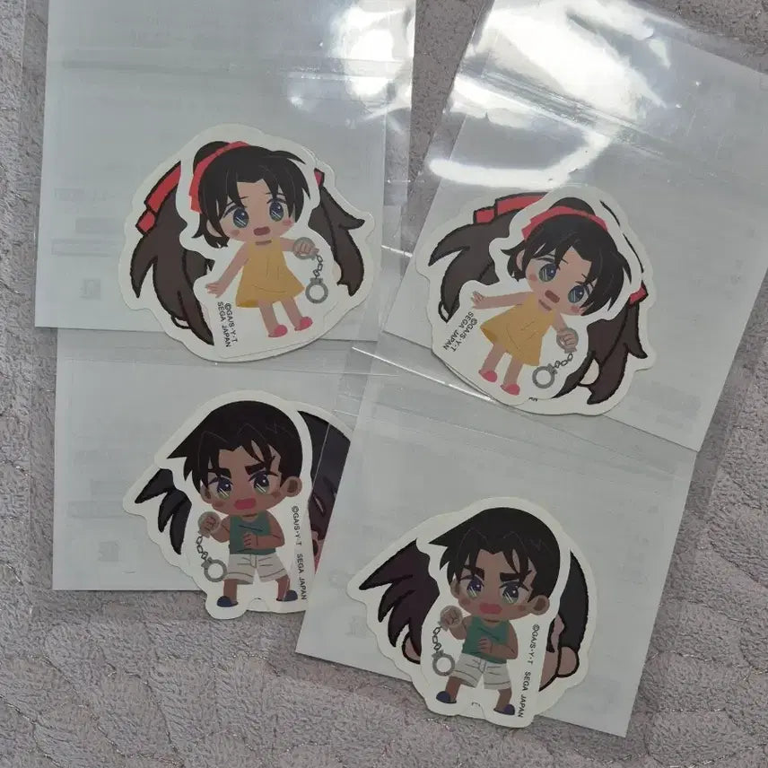 [BUNJANG] Detective Conan Kuji Heiji &amp; Kazuha Sticker Bundle Set / 명탐정 코난 쿠지 스티커 / 헤이지 카즈하 일괄 세트