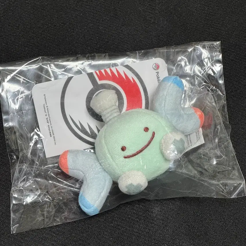 [BUNJANG] Pokemon Metamon Coil Plush Keychain / 포켓몬스터 변신메타몽 코일 인형 키링