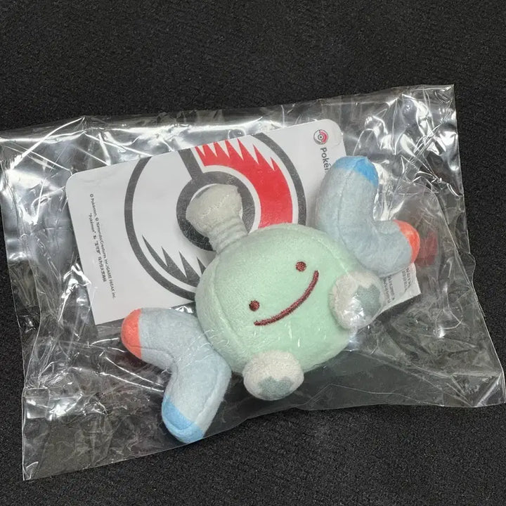 [BUNJANG] Pokemon Metamon Coil Plush Keychain / 포켓몬스터 변신메타몽 코일 인형 키링