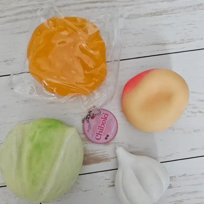 [BUNJANG] Guppichyo (Ruka) Chiboki Orange Peach Garlic Slangi Bundle Set / 구피쵸(루카) 치보키 오렌지 복숭아 마늘 슬랑이 일괄