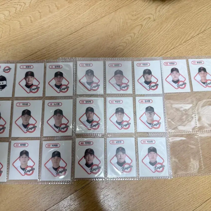 [BUNJANG] KBO Hanwha Eagles Ttibusil Stickers / KBO띠부씰 한화이글스