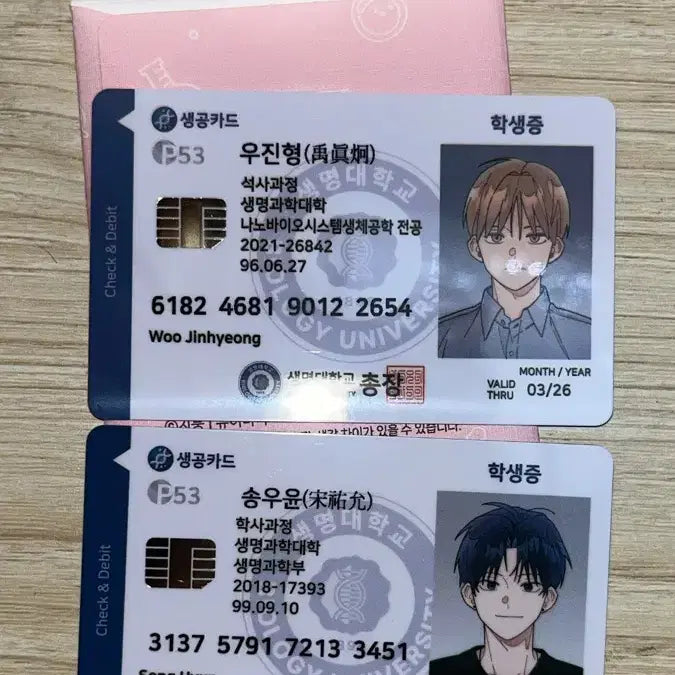 [BUNJANG] Student ID Set / 원룸조교님 학생증 세트