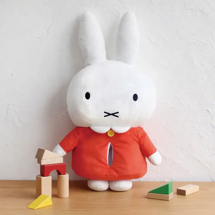 [BUNJANG] Miffy Character "Snap Button" Tissue Case Cover - New / 미피 곽티슈 커버 티슈케이스 똑딱이 장식 티슈커버 새상품