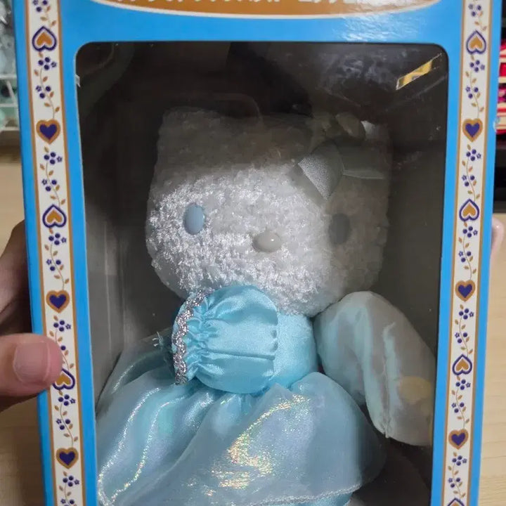 [BUNJANG] Sanrio Hello Kitty Blue Angel Deluxe Doll (2003) / 고전 헬로 키티 인형 디럭스 블루엔젤