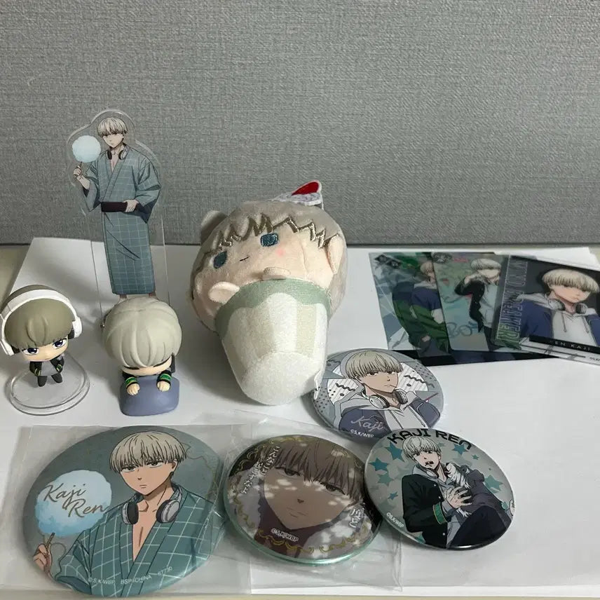 [BUNJANG] Wind Breaker Kaji Ren Goods Bundle Set / (일괄 1.5) 윈드브레이커 윈브레 카지 렌 굿즈 일괄