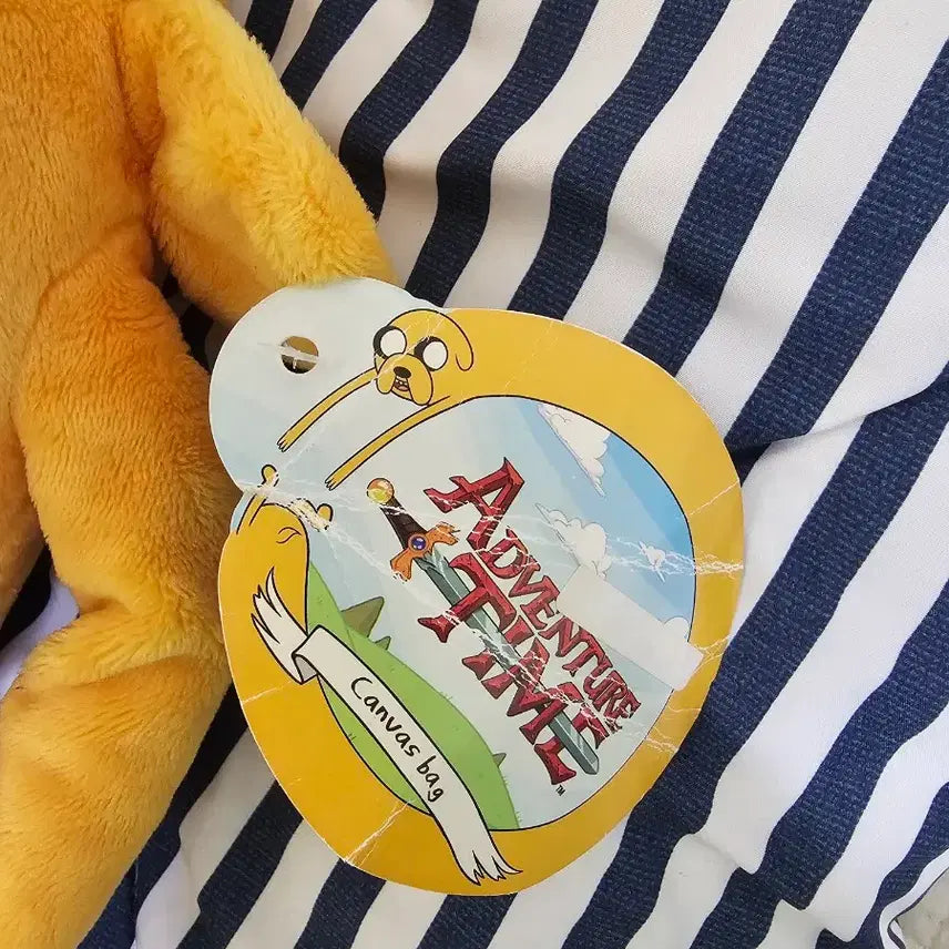 [BUNJANG] Adventure Time Jake Medium Plush / 고전 핀과제이크의 어드벤쳐타임 제이크 인형 중형