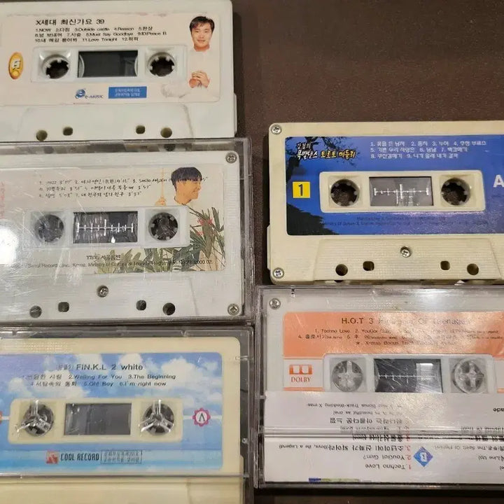 [BUNJANG] 1990s Cassette Tape Collection / 90년대 카세트테이프 모음