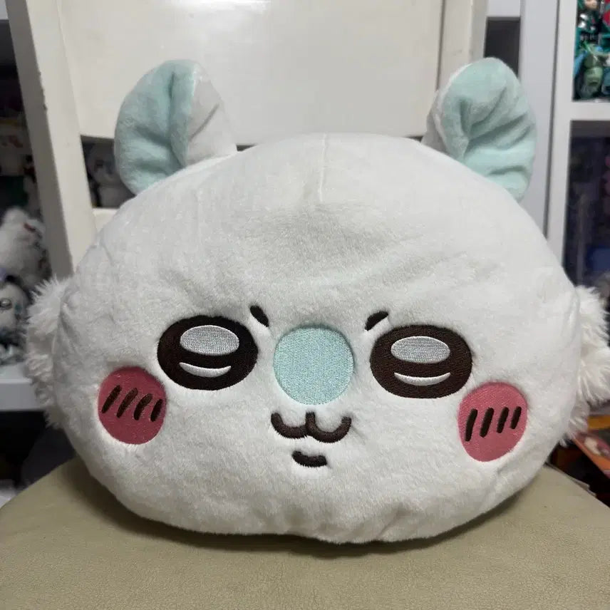 [BUNJANG] Chiikawa Momonga Big Face Cushion / 치이카와 모몽가 빅 얼굴 쿠션