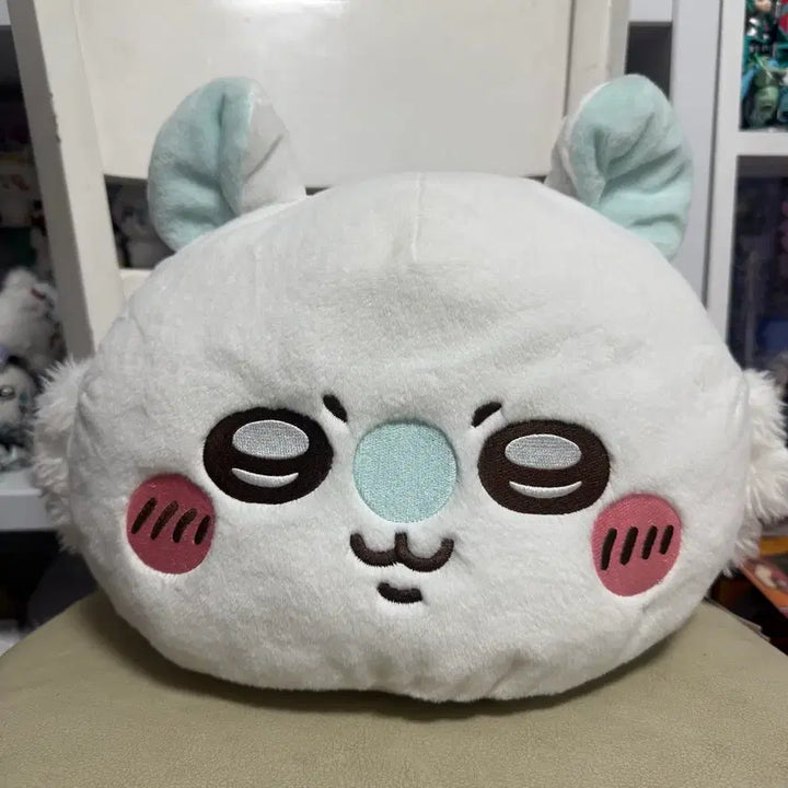 [BUNJANG] Chiikawa Momonga Big Face Cushion / 치이카와 모몽가 빅 얼굴 쿠션