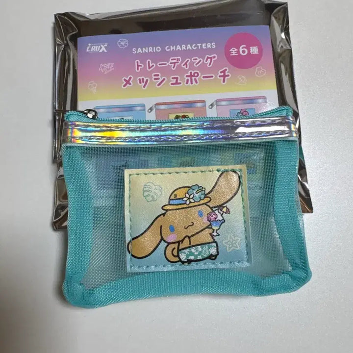[BUNJANG] Sanrio Cinnamoroll Mesh Pouch New Arrival / 산리오 랜깡 매쉬 파우치 시나모롤 새상품 판매중