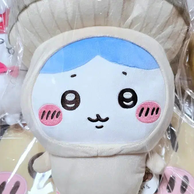 [BUNJANG] Chiikawa Hachiware Mushroom Version Plush (30cm) / 치이카와 하치와레 인형 버섯버전, 먼작귀