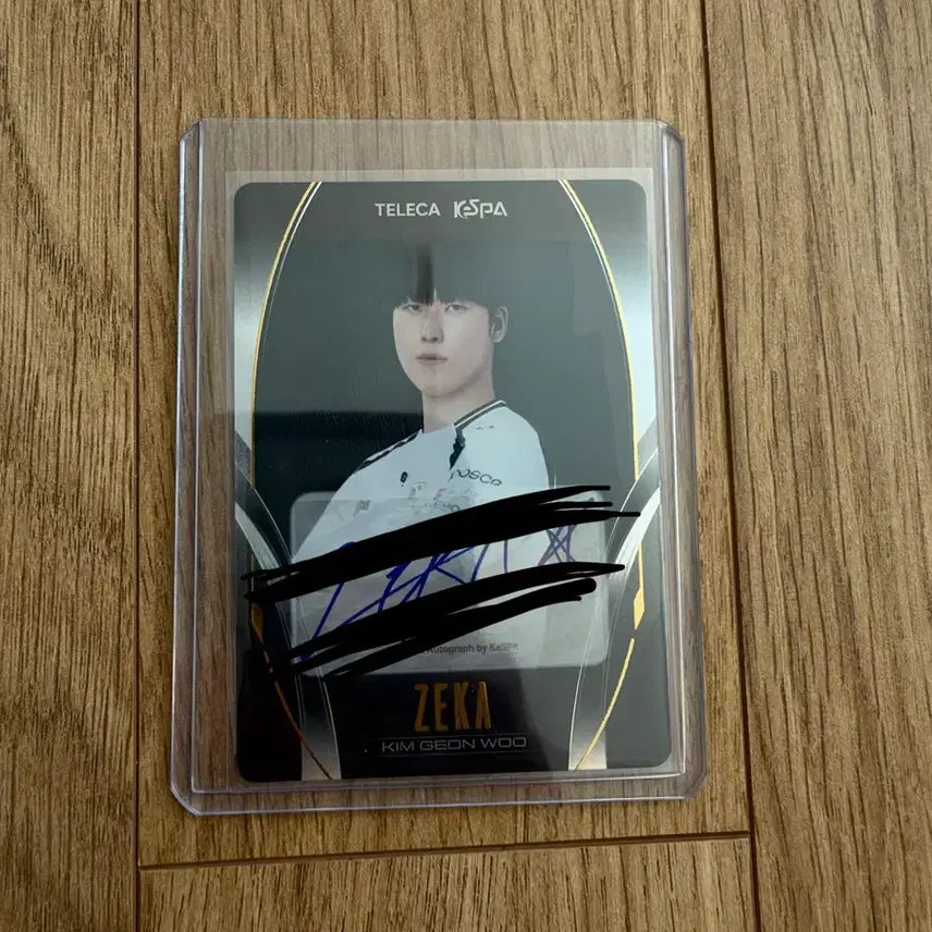 [BUNJANG] Teleca Zeka Autograph Card / 테레카 teleca 제카 오토그래프 사인 양도