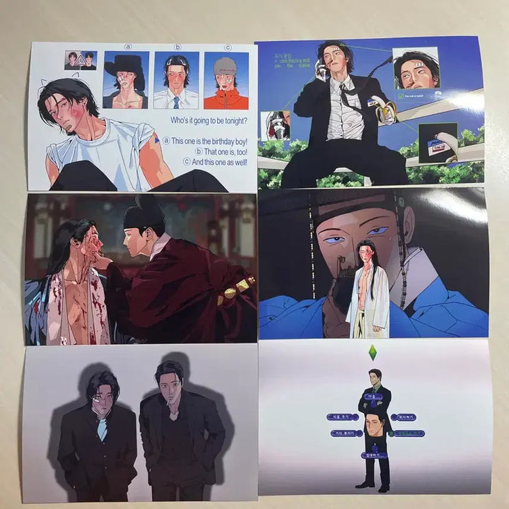 [BUNJANG] Joo Yi Pyung Printing Box Bundle Set / 주의평화 프박 6종 일괄 (프린팅박스)