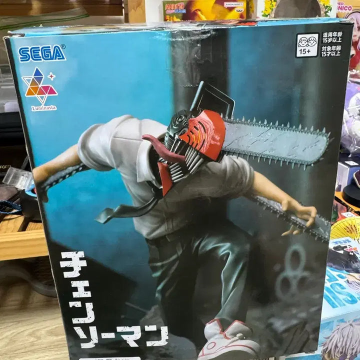 [BUNJANG] Chainsaw Man Sega Luminasta Figure (Opened) / 체인소맨 세가 루미나스타 개봉 팝니다