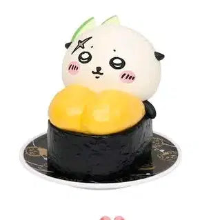 [BUNJANG] Chiikawa Sushi Figure (Rat Color) / 치이카와 먼작귀 초밥 피규어 랏코