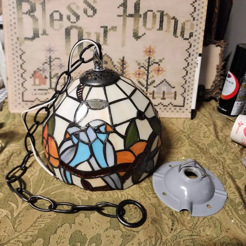 [BUNJANG] Stained Glass Ceiling Lamp - Average Diameter 20cm / 스테인드글라스 천장등 평균지름20cm45000원