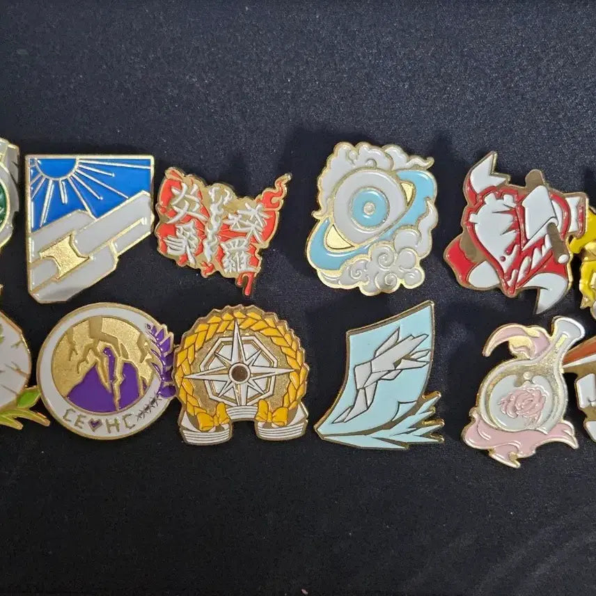 [BUNJANG] Limbus Company Prisoner Symbol Badge Set / 림버스 컴퍼니 수감자 심볼 뱃지
