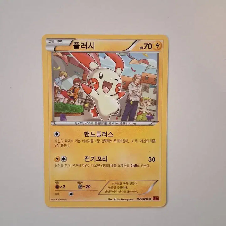 [BUNJANG] Pokemon Card Plush 029/096 (2014) / 포켓몬카드 2014년 플러시 029/096