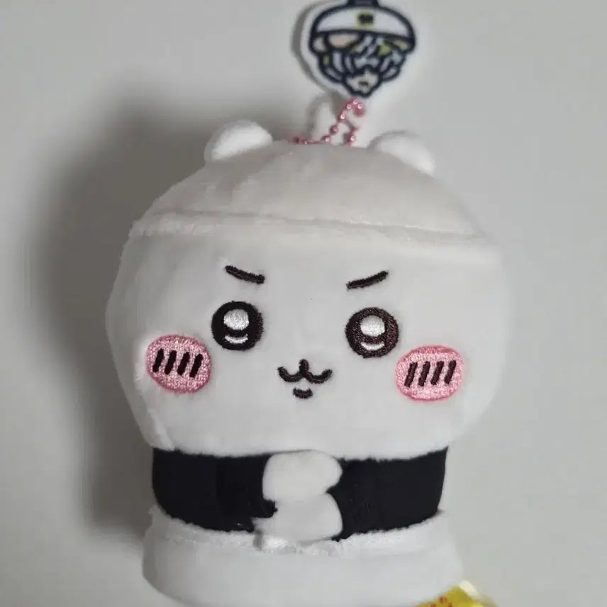 [BUNJANG] Chiikawa Ramen Mascot Keychain Plush Hachiware Usagi / 정품) 치이카와 라멘 마스코트 키링 누이 하치와레 우사기 인형 도쿄 파크