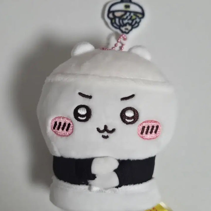 [BUNJANG] Chiikawa Ramen Mascot Keychain Plush Hachiware Usagi / 정품) 치이카와 라멘 마스코트 키링 누이 하치와레 우사기 인형 도쿄 파크