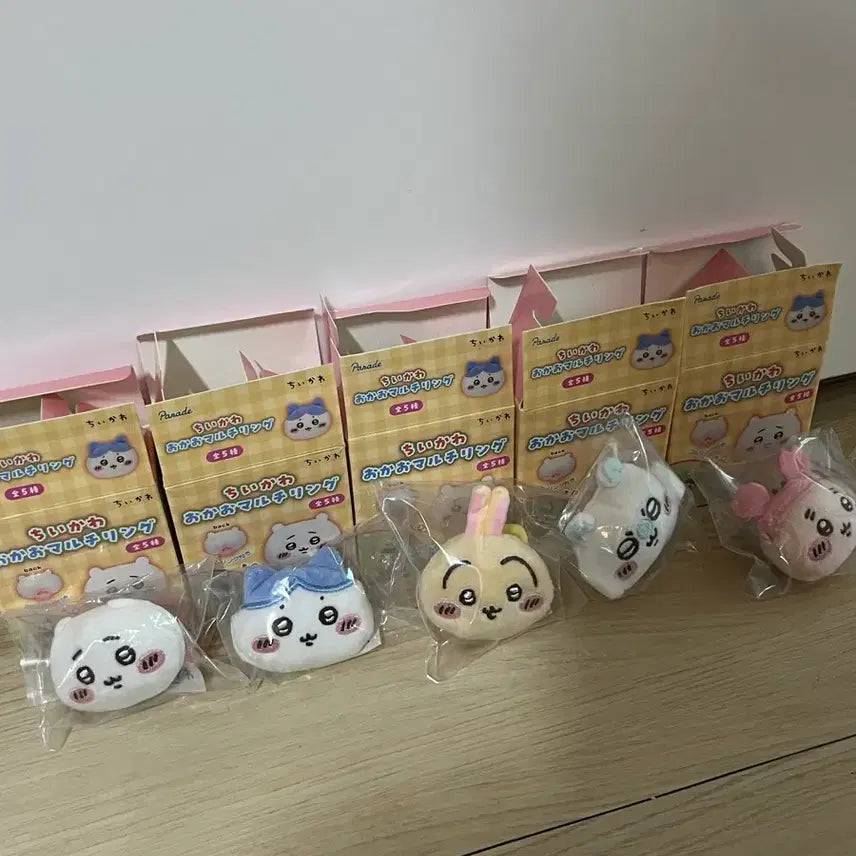 [BUNJANG] Chiikawa Okaoo Multi Ring Full Set / 치이카와 오카오 멀티링 풀세트