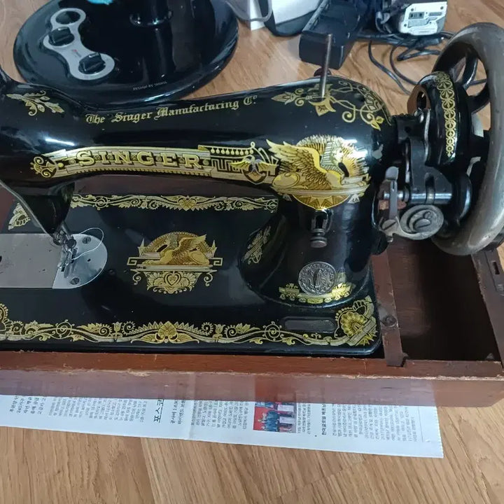 [BUNJANG] 1910 Singer Sewing Machine - Scottish Origin / 1910년산 싱거미싱 영국 스코틀랜드산 싱거재봉틀