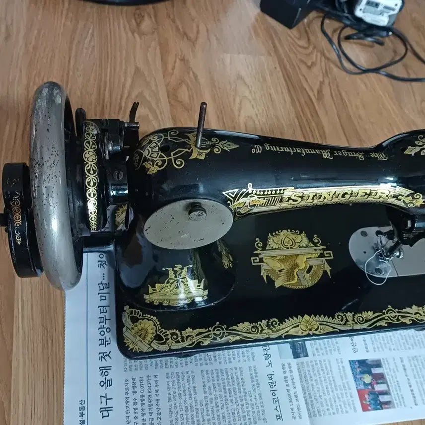 [BUNJANG] 1910 Singer Sewing Machine - Scottish Origin / 1910년산 싱거미싱 영국 스코틀랜드산 싱거재봉틀