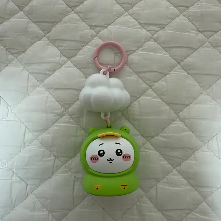 [BUNJANG] Chiikawa Miniso Raincoat Keychain / 치이카와 미니소 우비 키링