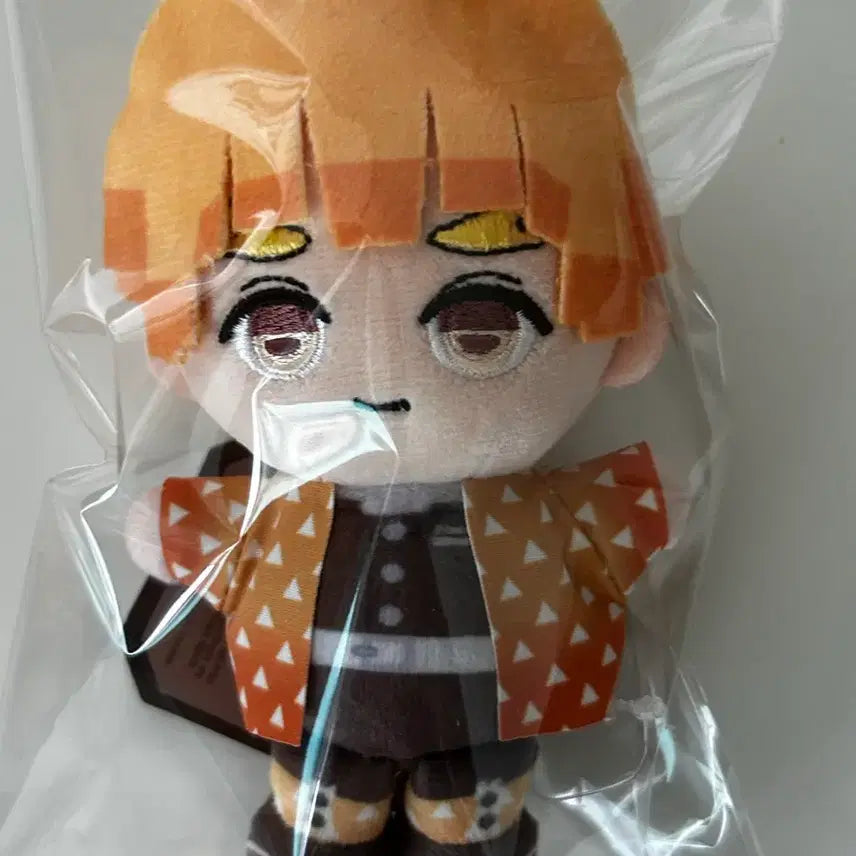[BUNJANG] Demon Slayer Zenitsu Plush Keychain / (새상품)귀멸의칼날 젠이츠 누이 인형 키링! (피규어 가챠 굿즈)