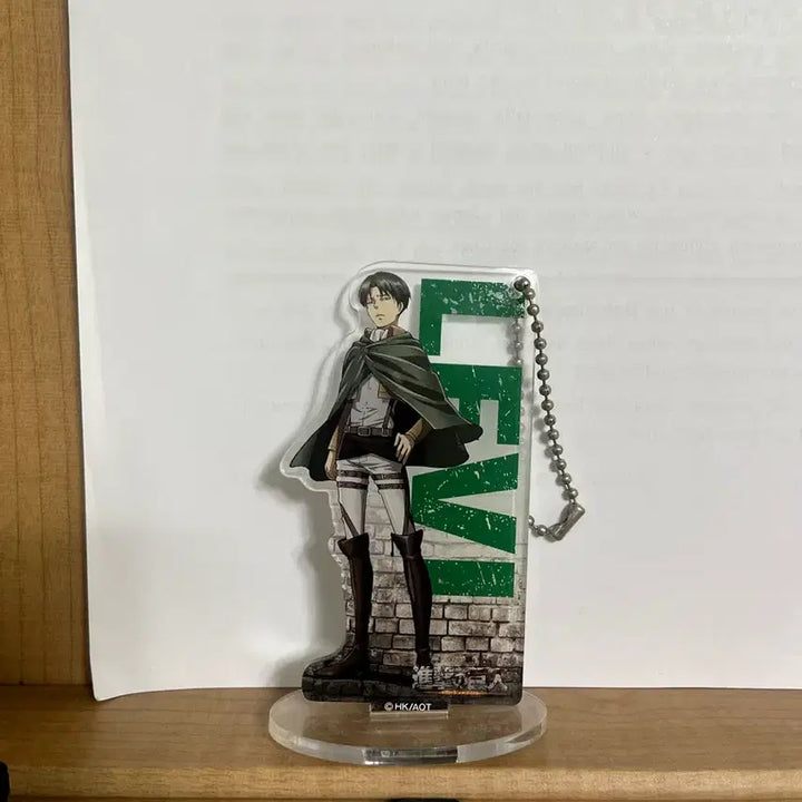 [BUNJANG] Attack on Titan Levi Acrylic Stand Keychain / 진격거 리바이 아크릴 스탠드 키링 진격의거인