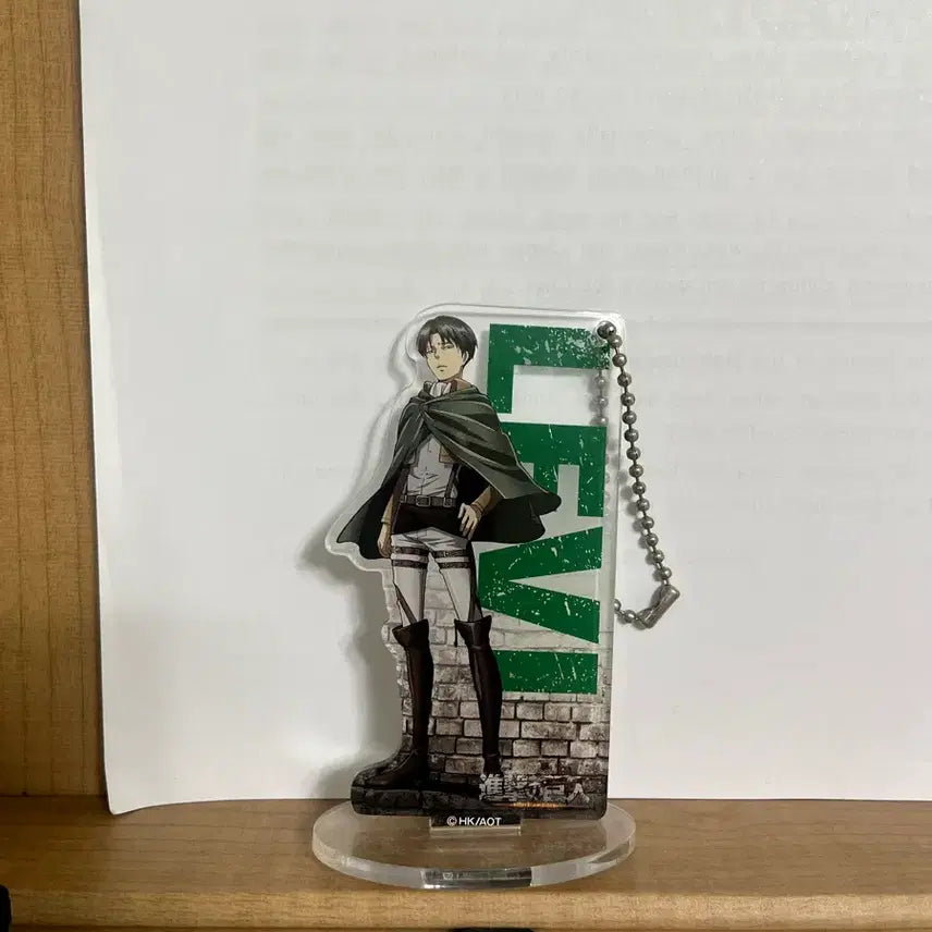 [BUNJANG] Attack on Titan Levi Acrylic Stand Keychain / 진격거 리바이 아크릴 스탠드 키링 진격의거인