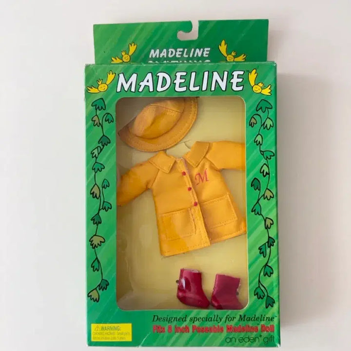 [BUNJANG] Madeline Doll Raincoat Set Vintage Doll / 마들렌인형 옷 우비 세트 빈티지 인형