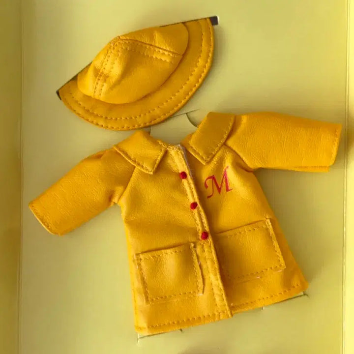 [BUNJANG] Madeline Doll Raincoat Set Vintage Doll / 마들렌인형 옷 우비 세트 빈티지 인형