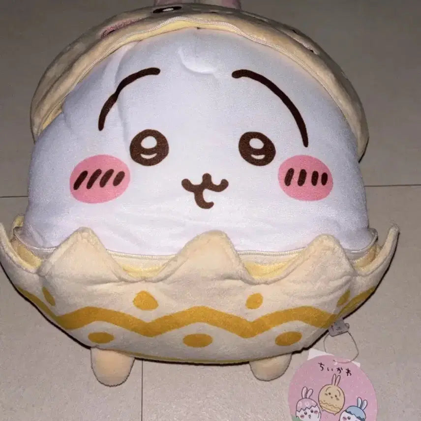 [BUNJANG] Cheeky Rabbit Easter Egg 30cm Plush Doll / (당일발송) 먼작귀 치이카와 우사기 부활절 계란 대머리 30cm 인형 누이
