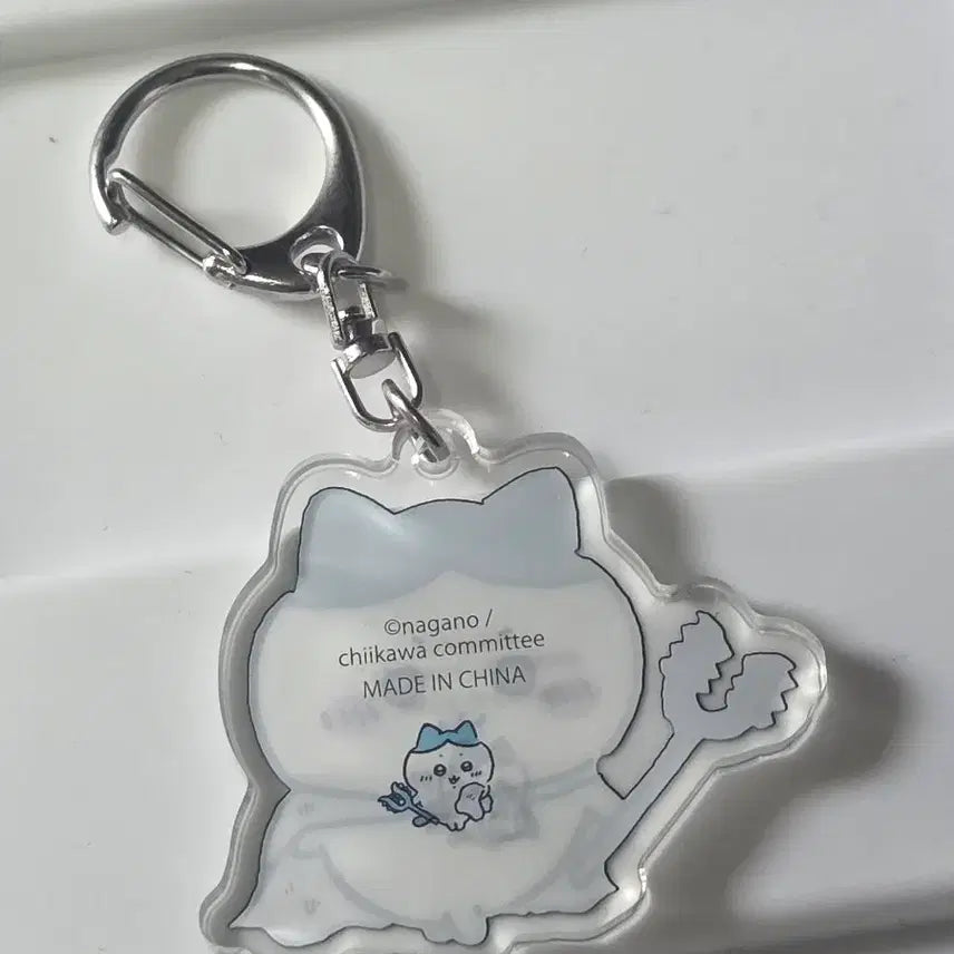 [BUNJANG] Chiikawa Tōbatsu Hachiware Keychain / 치이카와 토벌 하치와레 키링