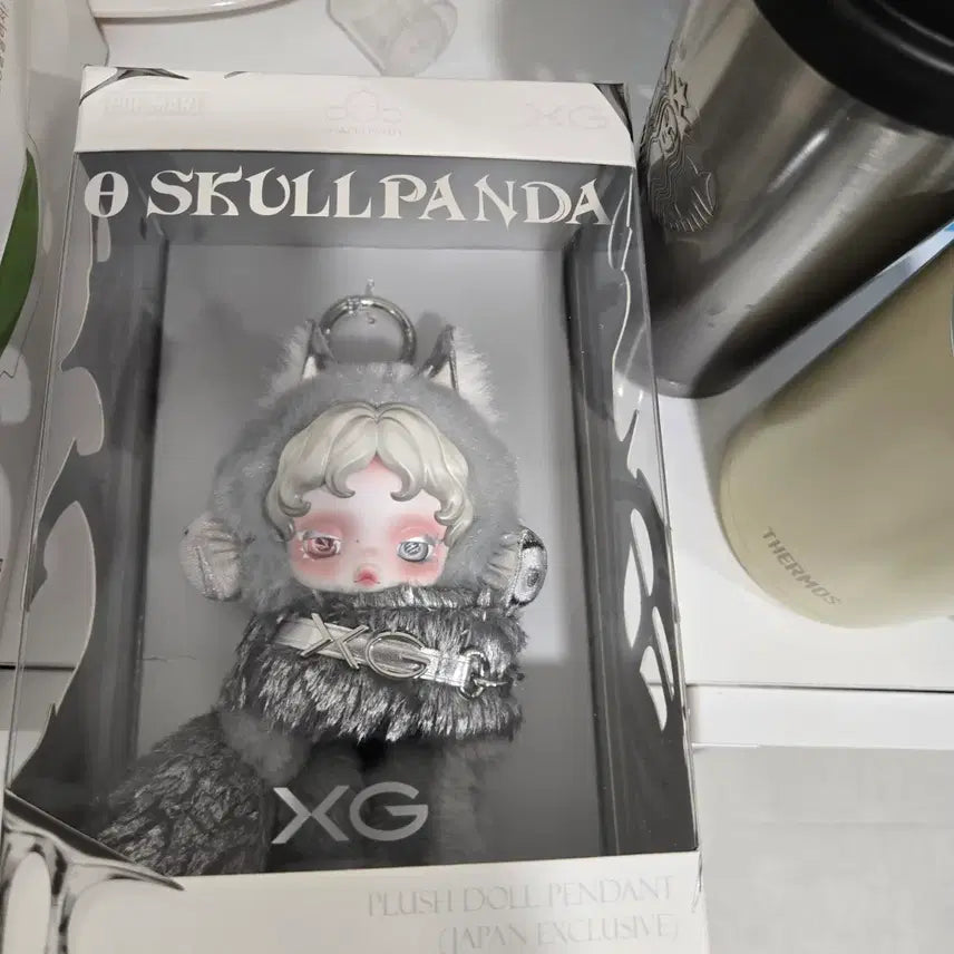 [BUNJANG] Skullpanda XG Plush Doll Pendant / 스컬판다 XG 미개봉 새상품(택포 15만)