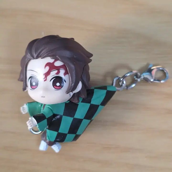 [BUNJANG] Demon Slayer Tanjiro Gacha Keychain / 귀칼 대롱 가챠 탄지로