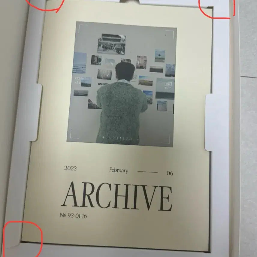 [BUNJANG] Sungjin Archive Photocard / 성진 아카이브