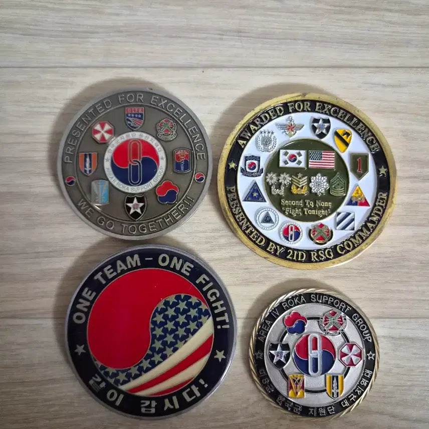[BUNJANG] Military Commemorative Coin Set / 부대코인 군대코인