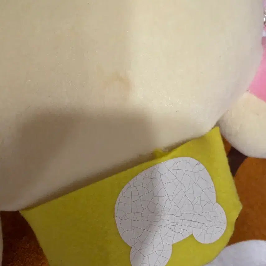 [BUNJANG] Vintage Rilakkuma Large Doll with Crown / 고전 빈티지 왕 코리락쿠마 인형