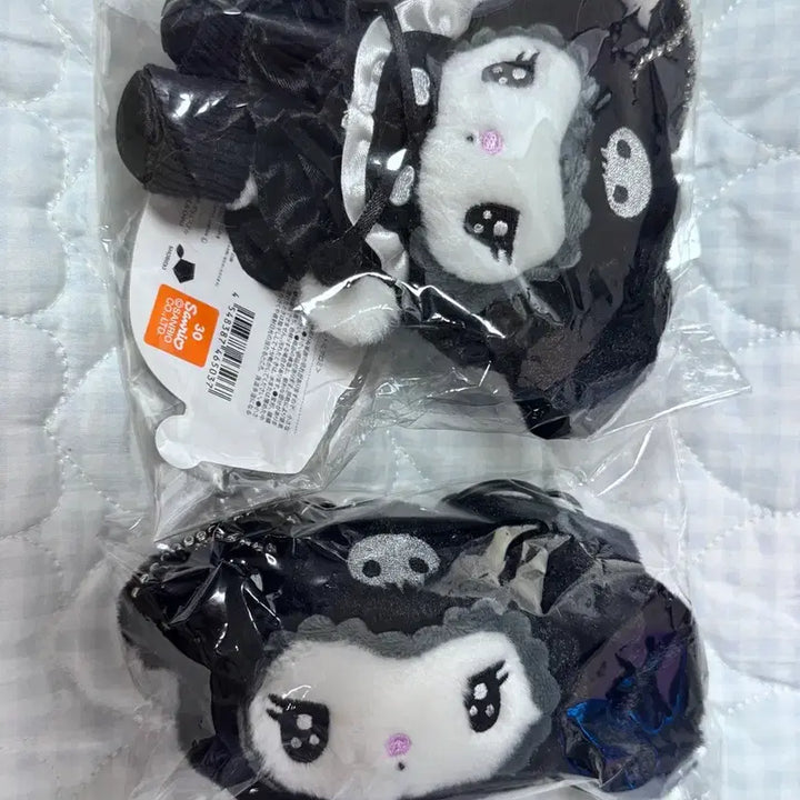 [BUNJANG] Sanrio Kuromi Twin Idol Mascot + Face Keyring Bundle Set / 일괄) 산리오 쿠로미 트윈아이돌 마스코트+얼굴키링