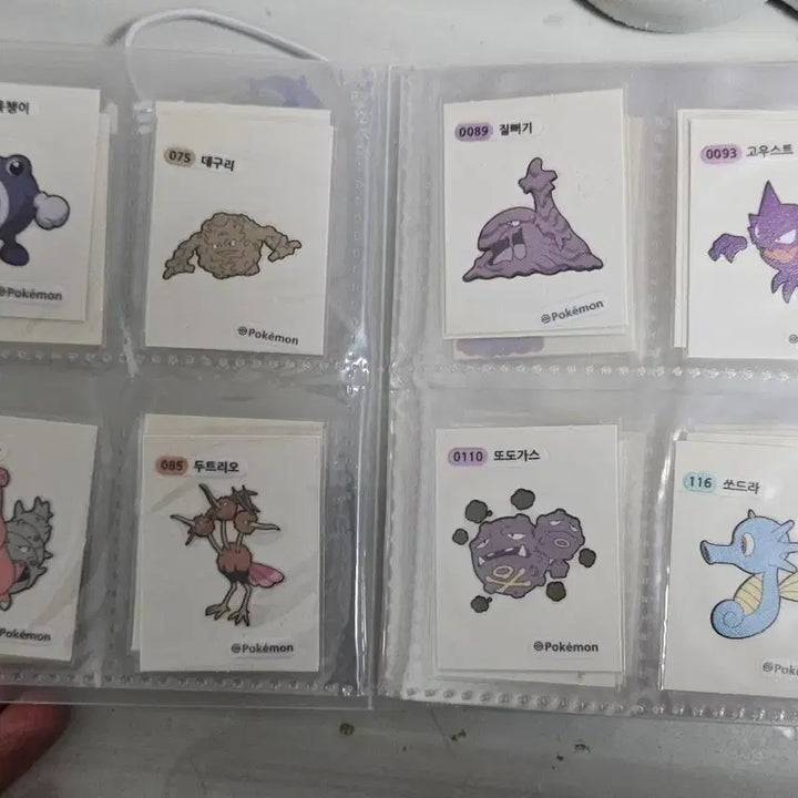 [BUNJANG] Assorted Pokemon Stickers / 포켓몬 띠부씰 스티커 모음