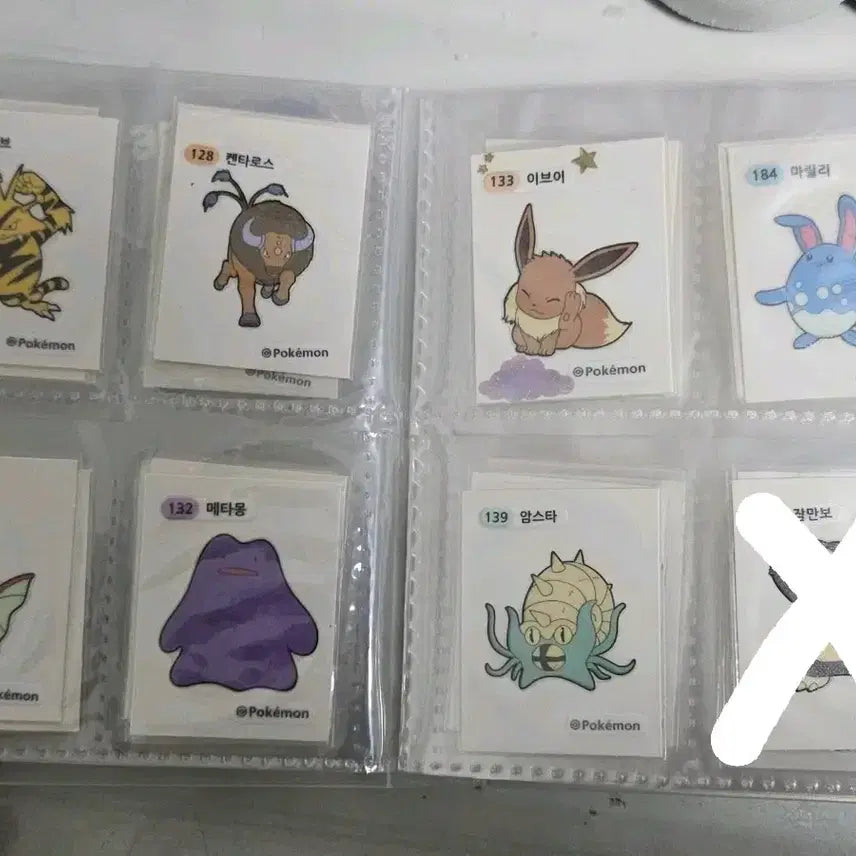 [BUNJANG] Assorted Pokemon Stickers / 포켓몬 띠부씰 스티커 모음