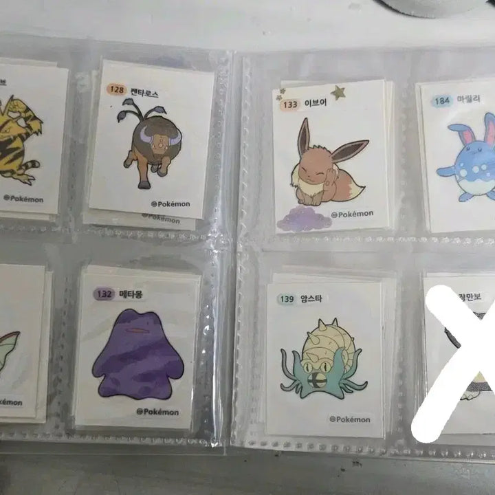 [BUNJANG] Assorted Pokemon Stickers / 포켓몬 띠부씰 스티커 모음