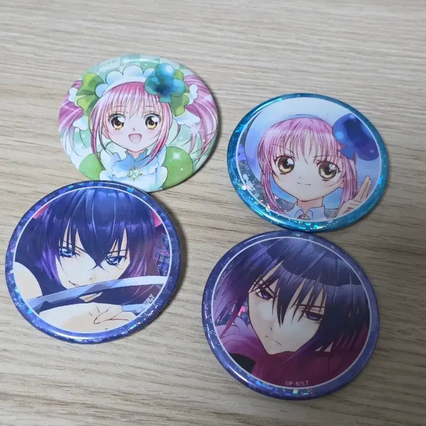 [BUNJANG] Character Transformations Pin Badge Bundle Set Amu &amp; Toma / 캐캐체 핀뱃지 일괄 아무 토마