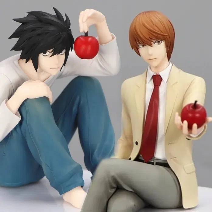 [BUNJANG] Death Note Ryuk &amp; L Noodle Stopper Figure 2-Set (Sealed Bundle) / [미개봉/일괄] 데스노트 후류 누들스토퍼 2종 세트 / 라이토 엘 L 피규어